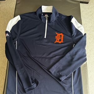 Authentic Detroit Tigers quarter zip.